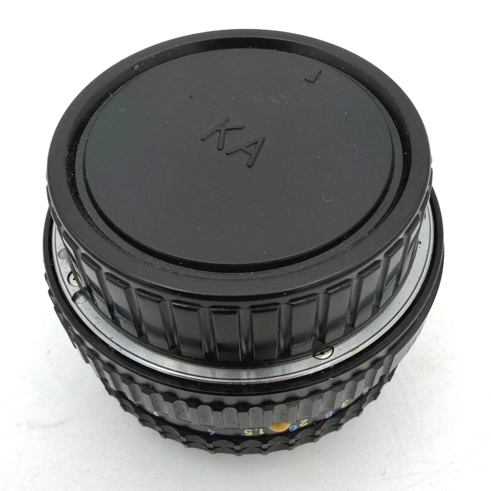 Pentax SMC Pentax-A 50mm f/2 Lens 50mm Black K-Mount Prime 1932526